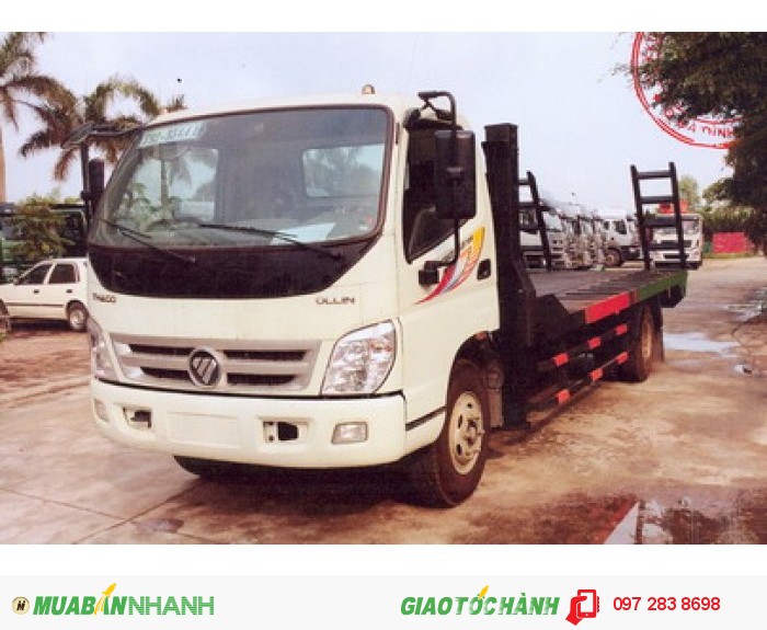 Xe nâng đầu chở máy công trình THACO OLLIN700B nâng đầu