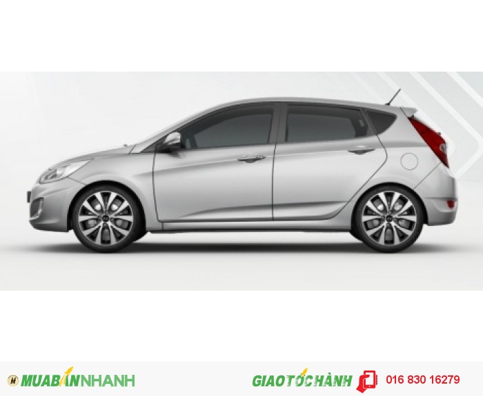 Bán Hyundai Accent 5 cửa, giảm tiền mắt 30tr, tặng bảo hiểm và phụ kiện