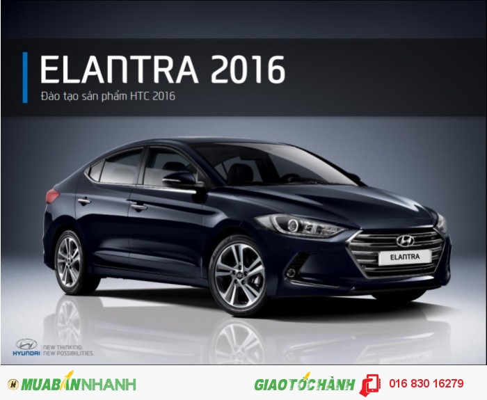 Bán xe Hyundai Elantra 2016, giảm giá tốt, tặng bảo hiểm xe và phụ kiện