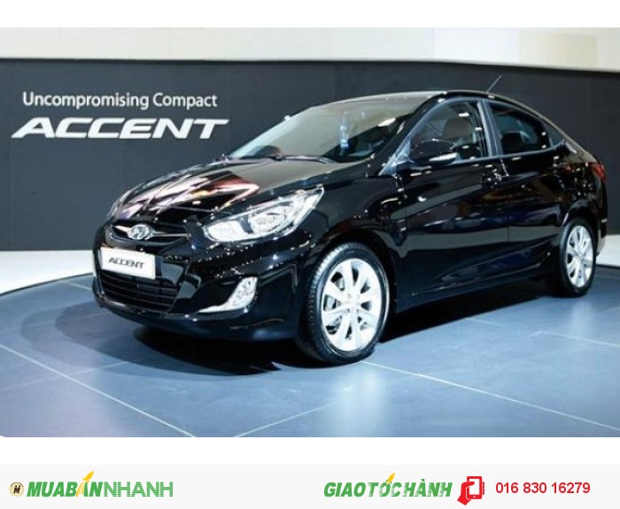 Bán xe Hyundai accent 2016, giảm tiền mặt 30tr, tặng phụ kiện