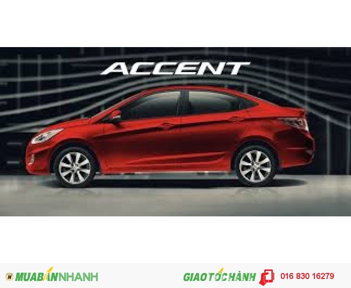 Bán xe Hyundai accent 2016, giảm tiền mặt 30tr, tặng phụ kiện