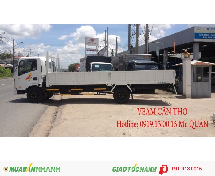 Xe tải veam 3t5 thùng dài 6m2 - veam vt340s