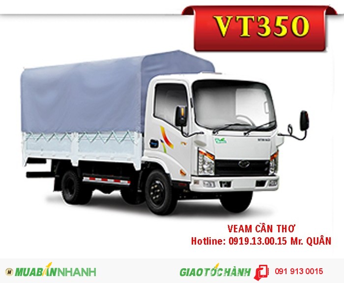 Xe tải Veam 3t5 - Veam VT350