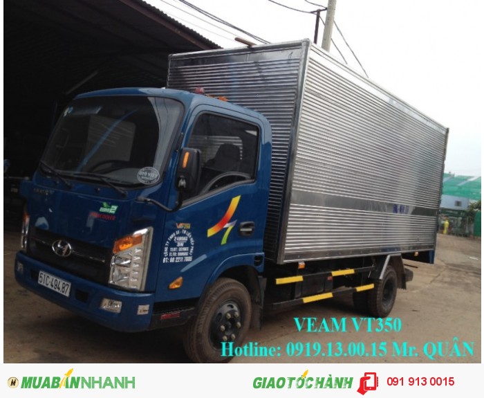 Xe tải Veam 3t5 - Veam VT350
