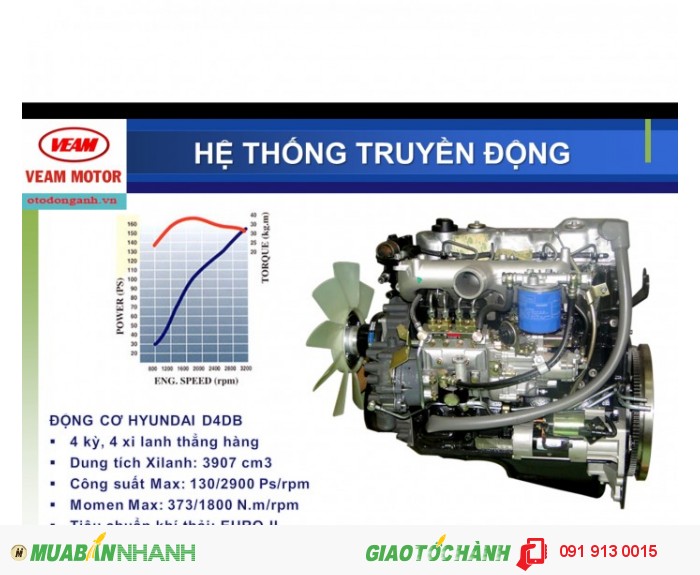 Xe tải hyundai hd700 - hyundat 7t