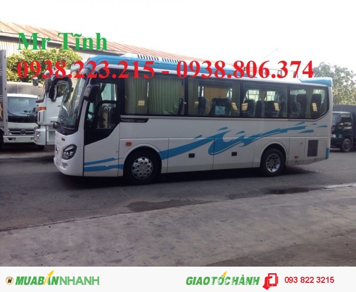 Giá xe khách 29 chỗ thaco town tb82 ưu đãi lớn, xe khách thaco 29 chỗ bầu hơi