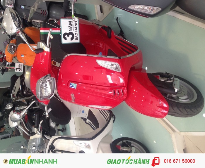 Đồng Nai bán vespa sprint màu đỏ chính hãng