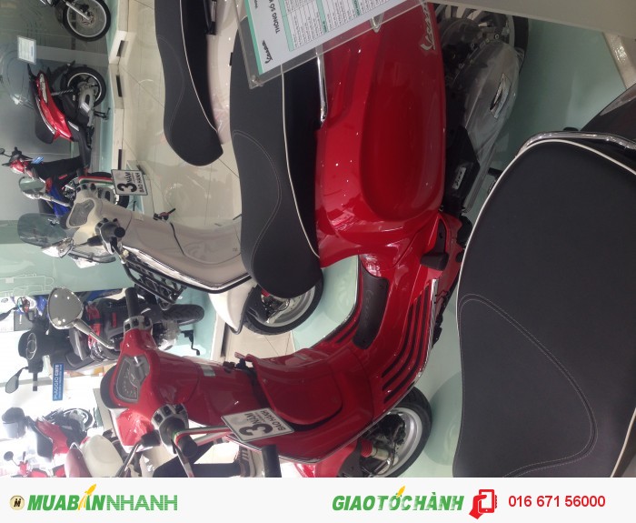 Đồng Nai bán vespa sprint màu đỏ chính hãng