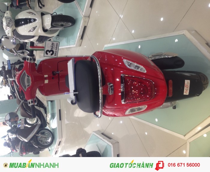 Đồng Nai bán vespa primavera màu đỏ chính hãng