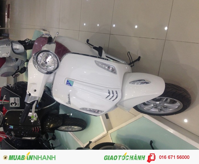 Đồng Nai bán vespa primavera màu trắng chính hãng