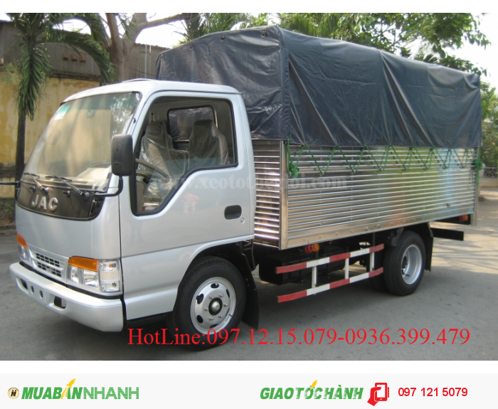 Xe tải JAC 1.49 - 2.4 tấn khuyến mại lớn mùa thu vàng rinh lộc vàng