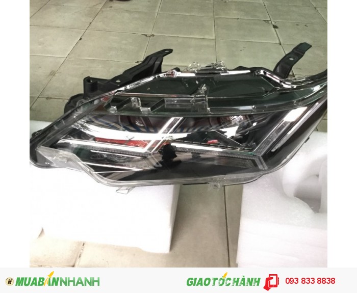 Đèn pha độ Led cho xe Camry mẫu Lamborghini 1