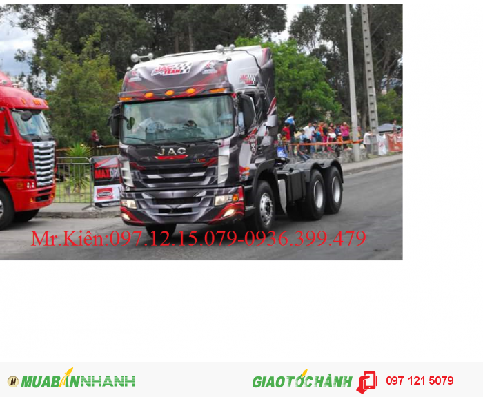 Xe tải JAC đầu kéo 340 - 380 - 420  khuyến mại lớn mùa thu vàng rinh lộc vàng