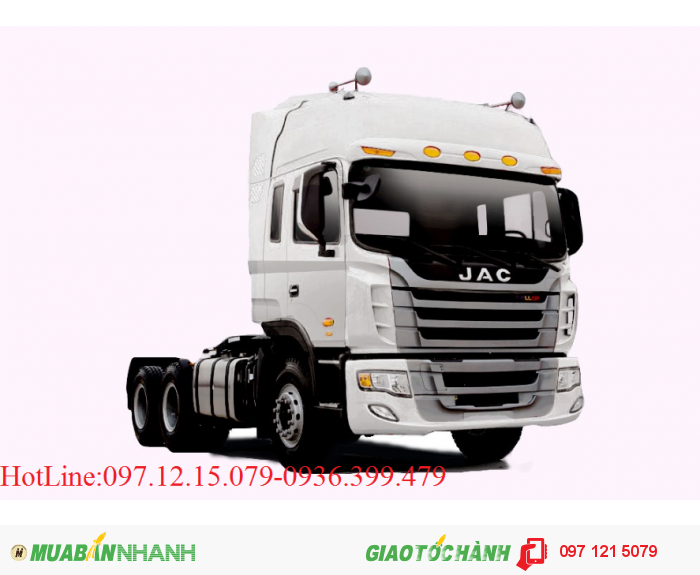 Xe tải JAC đầu kéo 340 - 380 - 420  khuyến mại lớn mùa thu vàng rinh lộc vàng