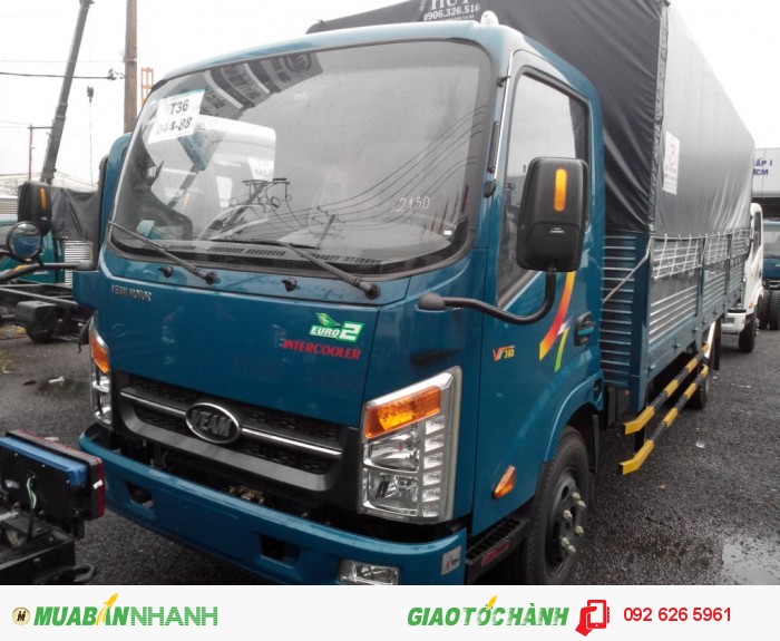 Xe 1990kg , thung 4m35 , cao 1m8