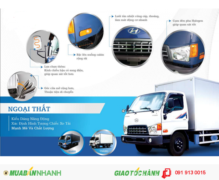 Xe tải hyundai 2t5 - hyundai hd65