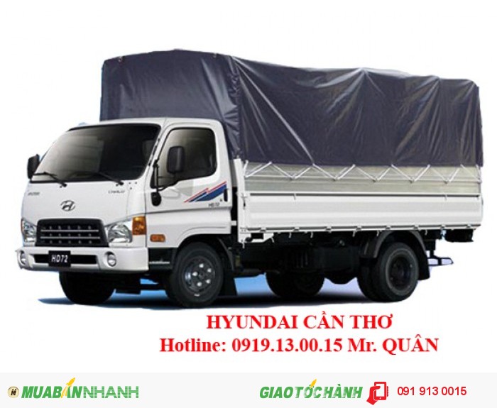 Xe Tải Hyudai 3t5 - Hyundai Hd72