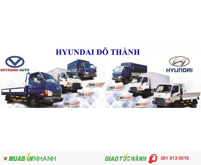 Xe Tải Hyundai 6T5 - Hyundai Hd99