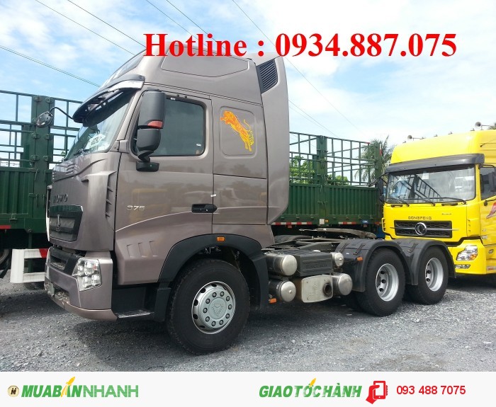 Bán đầu kéo howo a7 375 / đầu kéo Howo 375 cầu man, cầu láp 10 số 12 số 16 số