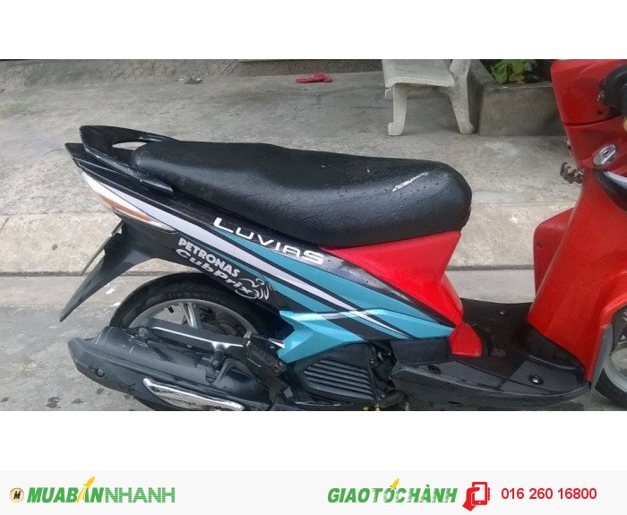 Xe Yamaha Luvias 125 màu đỏ đen xanh biển số thành phố