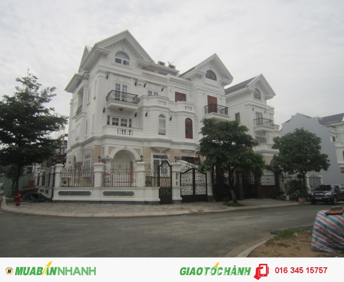 Cho thuê biệt thự khu garden hills, phan văn trị, gò vấp DT 10x20m