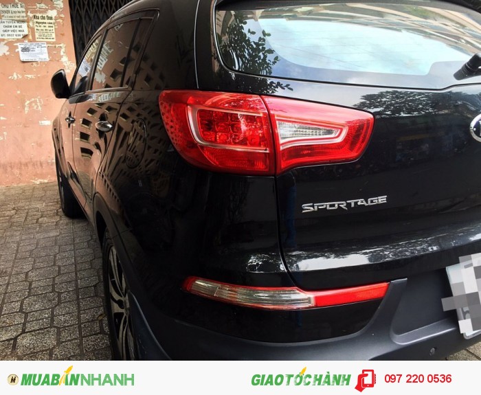 Cần bán xe KIA SPORTAGE 2.0 TLX  đời 2010, nhập khẩu nguyên con nội địa Hàn Quốc màu đen