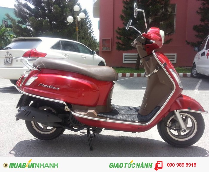 SYM Fiddle II 125 Đời Cuối Elizabeth Kiểu Dáng Vespa LX Tuyệt Đẹp - Xe Nhập Khẩu