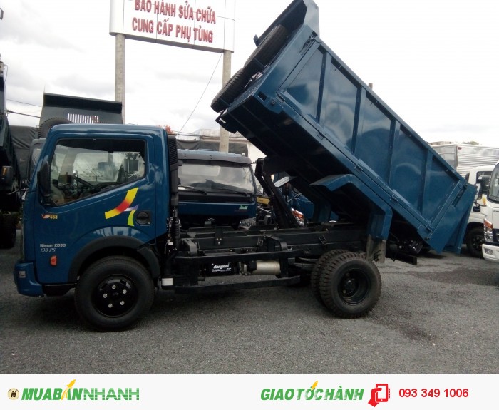 Xe BEN VB350 - tải 3.5T - Đ/cơ HUYNDAI nhập - Chở đc 3 khối hàng