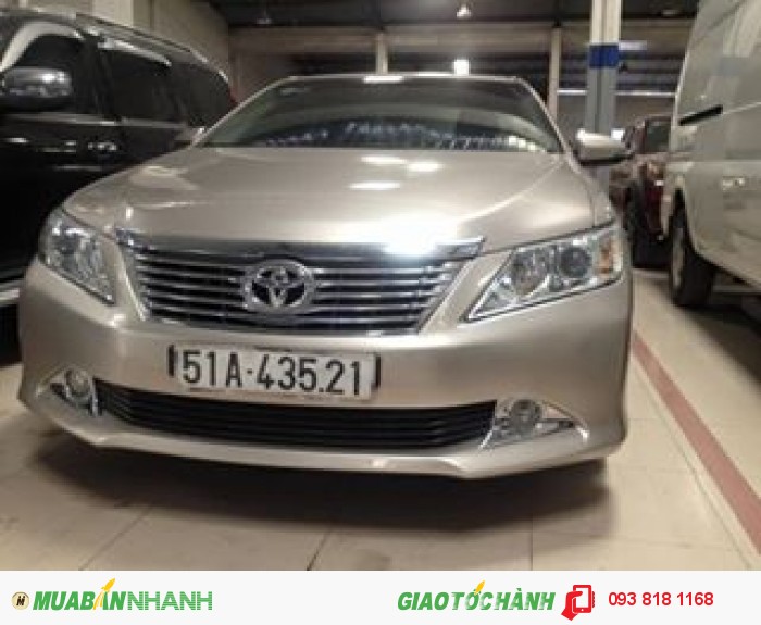 Bán Camry 2.0E sản xuất 12/2012 5 Chỗ Nhập khẩu màu ghi vàng