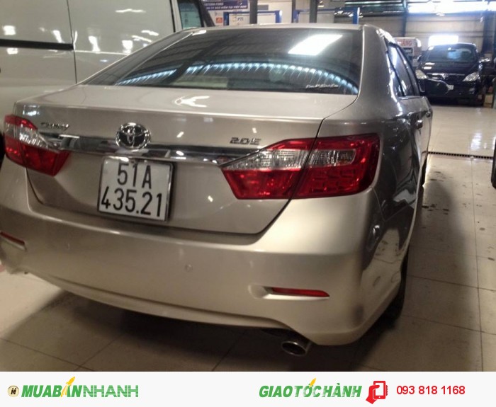 Bán Camry 2.0E sản xuất 12/2012 5 Chỗ Nhập khẩu màu ghi vàng