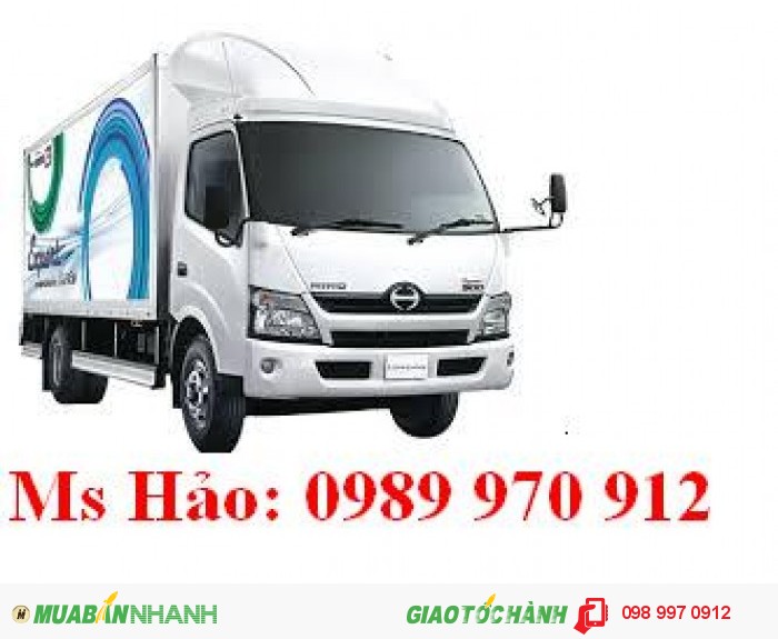 Xe tải HINO WU 300 mới 100% khuyến mại khủng Hưng Yên