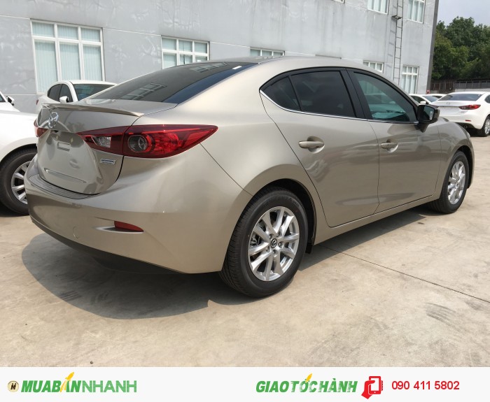 Mazda 3 sedan mới sx 2016, đủ màu giao xe nhanh tại Hưng Yên