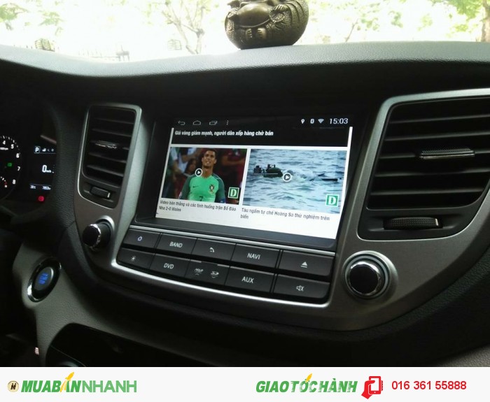 Màn hình dvd theo xe hyundai tucson