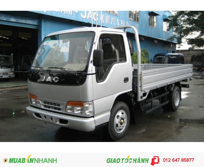 Bán xe tải jac 1T25 công nghệ Isuzu -trả góp từ 70-80% 3- 5 năm - khuyến mãi lớn khi mua xe nhân dịp lễ 2/9