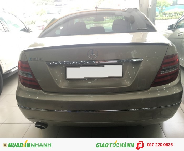 Bán Mercedes C250 vàng cát 2012, 1 đời chủ