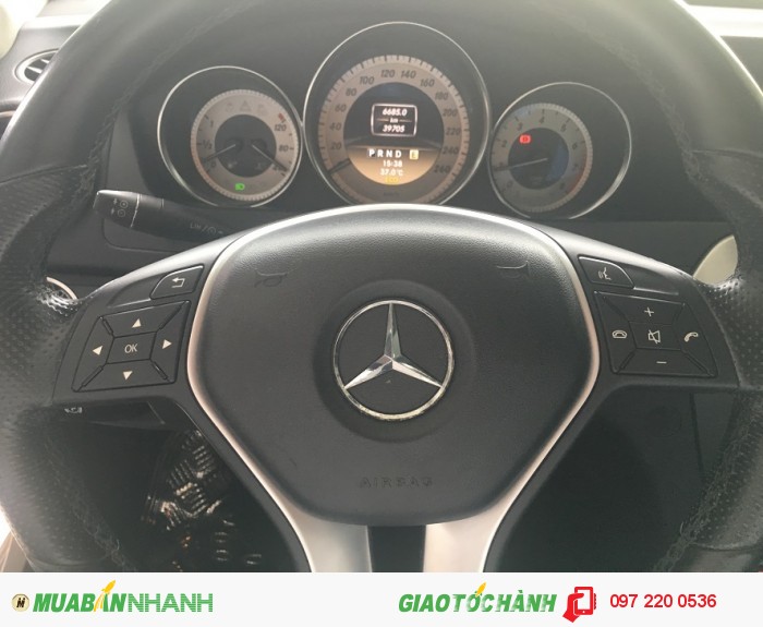 Bán Mercedes C250 vàng cát 2012, 1 đời chủ