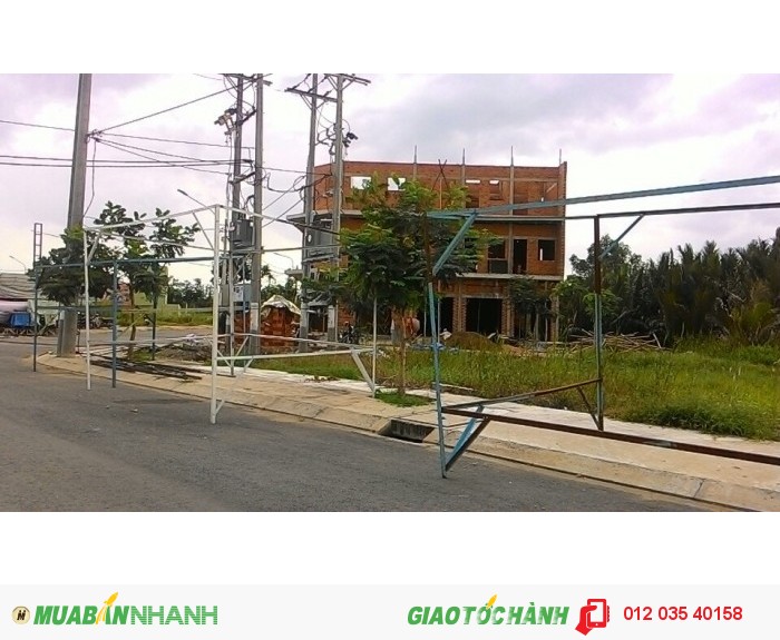 Đất mặt tiền Hồ Học Lãm,100M2,HTHT,bao sang tên ,ngay chợ