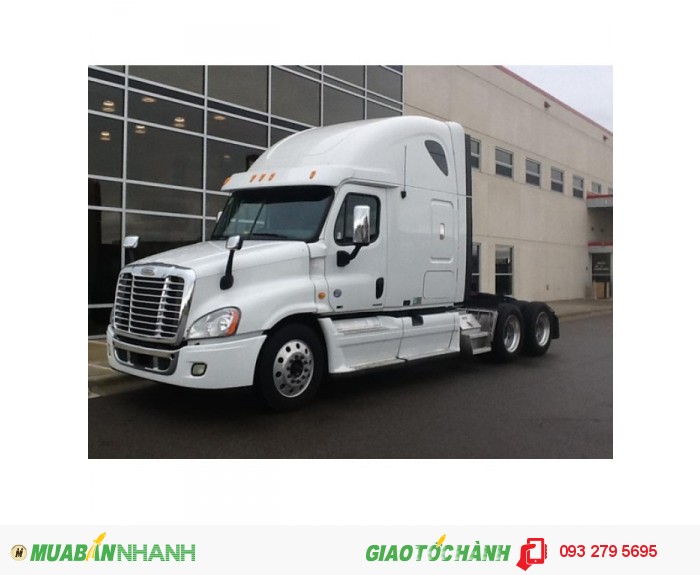 Freightliner 2 giường sx 2012 máy detroit , cascadia 2013 máy cummins 1 cam 2 giường