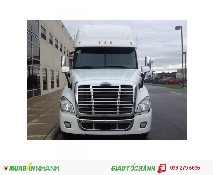 Freightliner 2 giường sx 2012 máy detroit , cascadia 2013 máy cummins 1 cam 2 giường