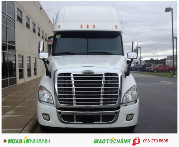 Freightliner 2 giường sx 2012 máy detroit , cascadia 2013 máy cummins 1 cam 2 giường