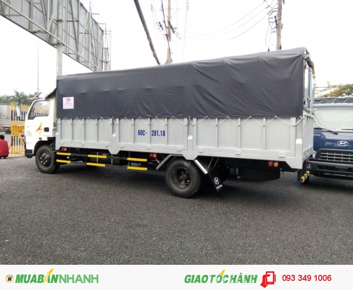 Xe VEAM VT750 - 7.3T - thùng dài 6.2m - động cơ Huyndai máy lớn
