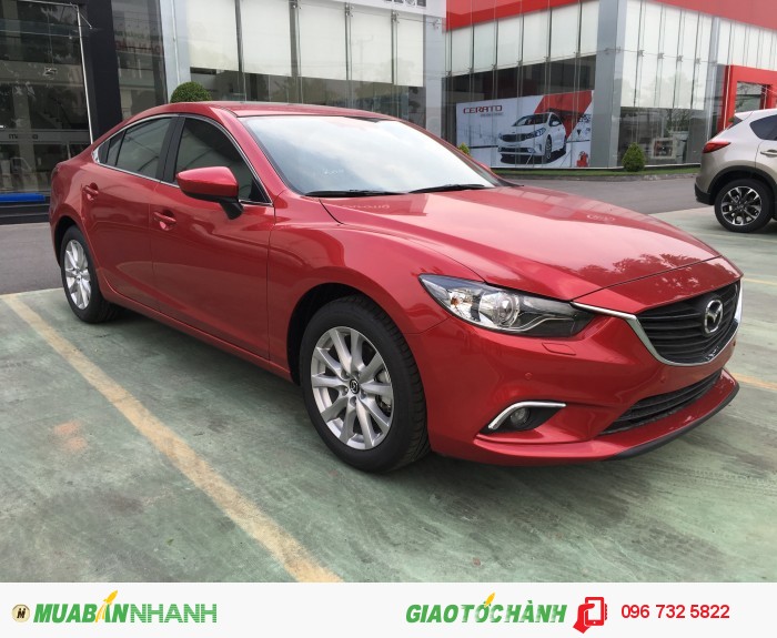 Mazda Hải Dương – Hưng Yên Bán Xe Mazda 6 2.0 At 2016 Giá 965 Triệu