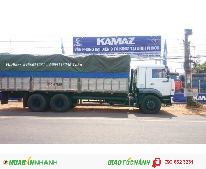 Tải thùng Kamaz , Kamaz 53229 thùng ngắn, Kamaz 53229 thùng 6m3