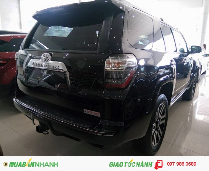 Toyota 4 Runner Limited 2016 màu đen nhập khẩu mới 100%
