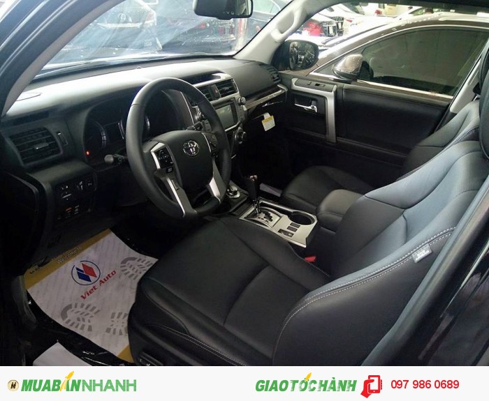 Toyota 4 Runner Limited 2016 màu đen nhập khẩu mới 100%