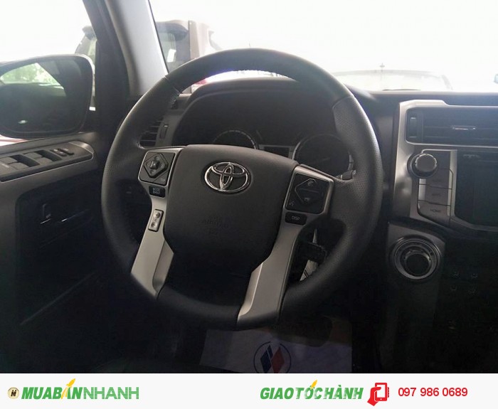 Toyota 4 Runner Limited 2016 màu đen nhập khẩu mới 100%