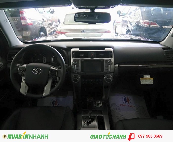 Toyota 4 Runner Limited 2016 màu đen nhập khẩu mới 100%