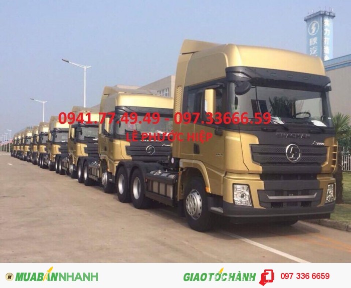 Tin vui cho cả nhà: Xe đầu kéo ShacMan X3000 đã về!