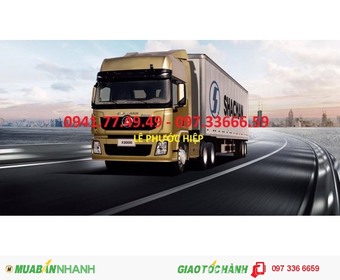 Tin vui cho cả nhà: Xe đầu kéo ShacMan X3000 đã về!