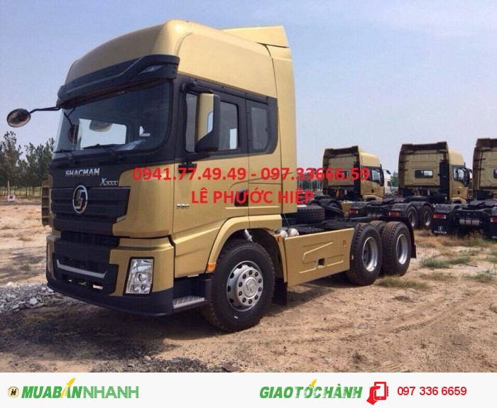 Tin vui cho cả nhà: Xe đầu kéo ShacMan X3000 đã về!